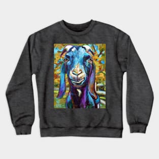 Black Farm Goat Crewneck Sweatshirt